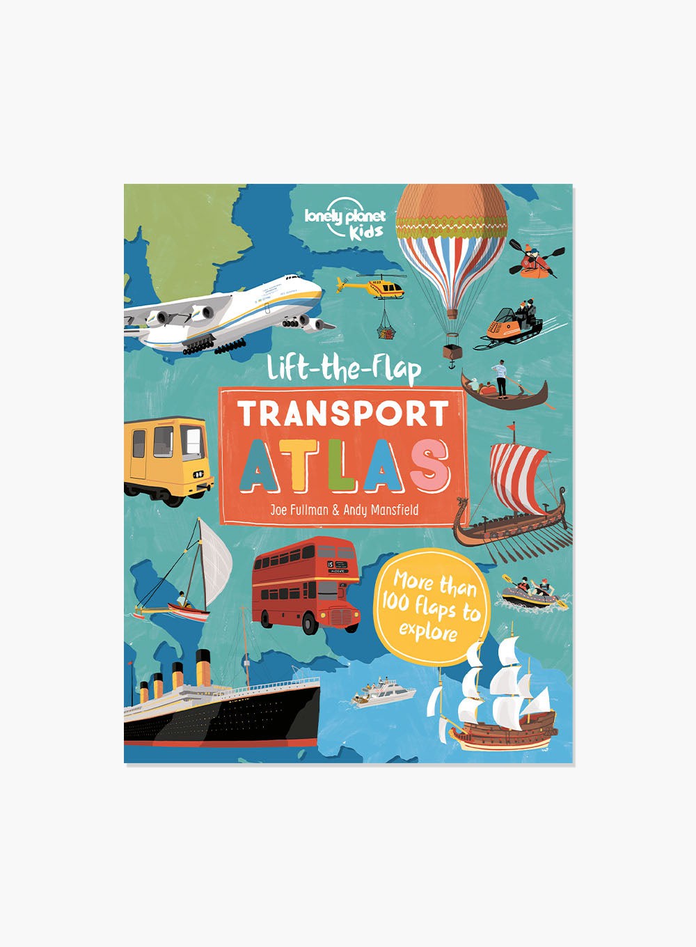 Lift The Flap Transport Atlas Book | Trotters Childrenswear