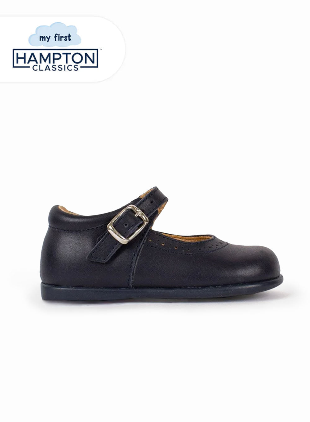 My First Hampton Classics Jemima First Walkers In Navy | Trotters ...