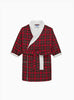 Original Pyjama Company Bathrobe Cosy Tartan Bathrobe