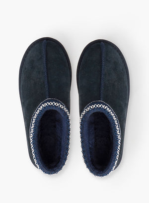 Original Pyjama Company Slippers Mule Slippers in Navy