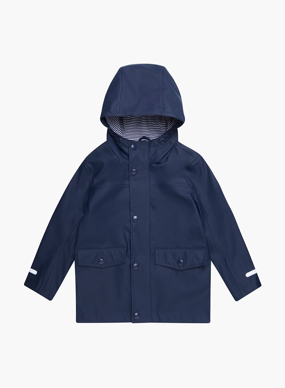 Childrens navy raincoat sale