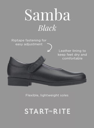 Start-Rite School Shoes Start Rite Samba School Shoe in Black