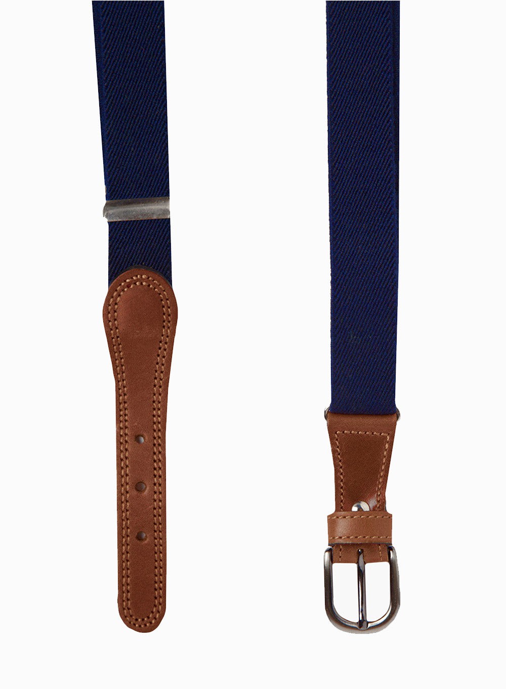 Womens navy sales elasticated belt