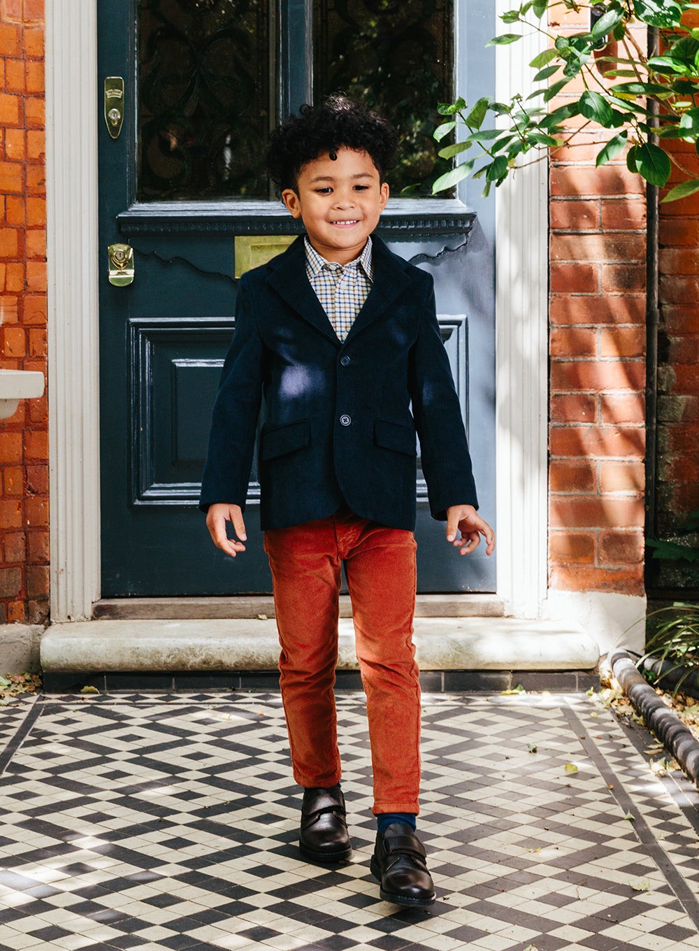 Boys Slim-Cut Corduroy Jake Jeans in Deep Red  Trotters Childrenswear –  Trotters Childrenswear USA