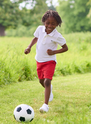 Thomas Brown Shorts Charlie Chino Shorts in Red