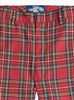 Thomas Brown Trousers Donald Trousers in Red Tartan