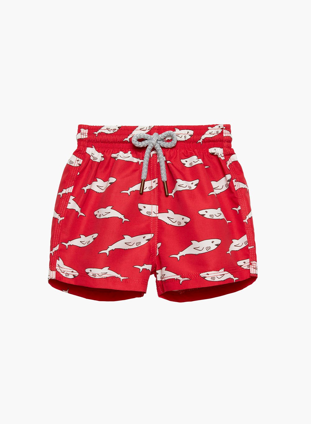 Baby Red Shark Swimshorts Trotters London