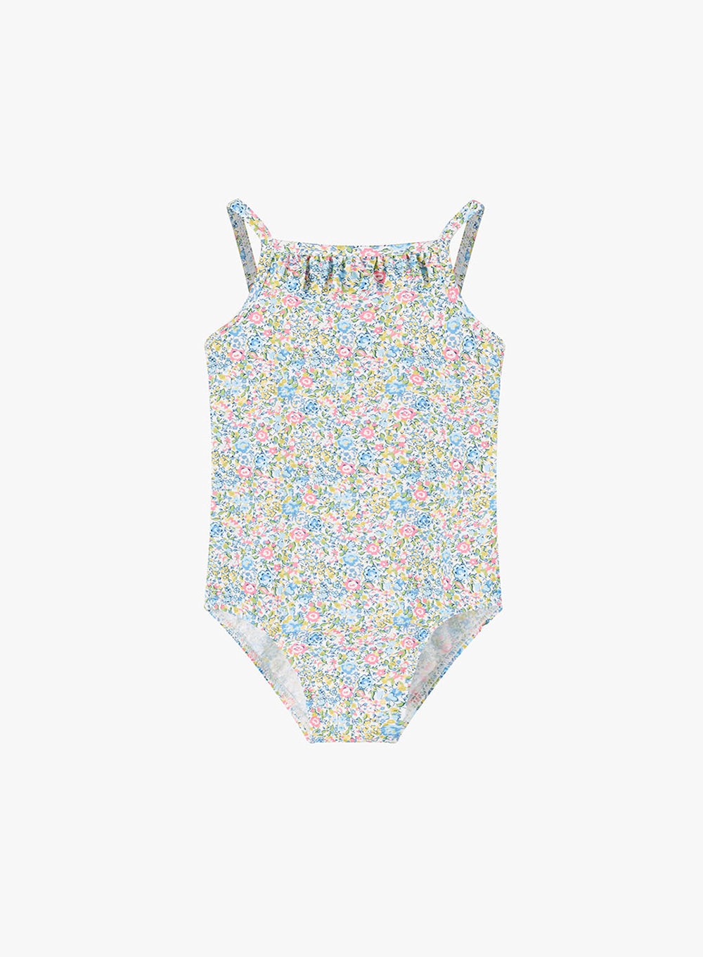 Little Frill Swimsuit in Emma & Georgina | Trotters Childrenswear