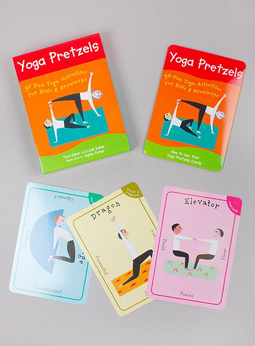 Yoga Pretzels Activity Cards | Kid's Yoga Activity Cards | Trotters