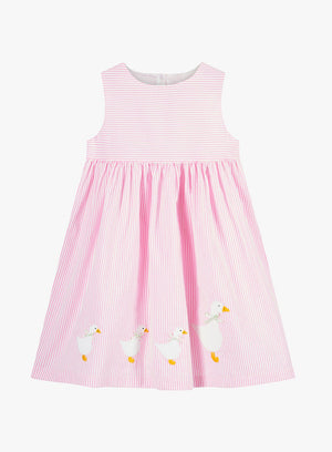 Confiture Dress Jemima Striped Pinafore