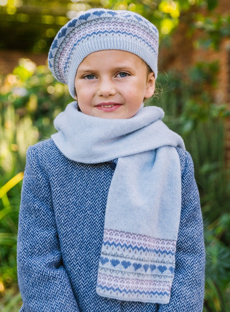 Natasha Scarf in Blue | Trotters Childrenswear