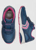 Geox Trainers Geox Navy/Fuchsia Bernie Trainer - Trotters Childrenswear