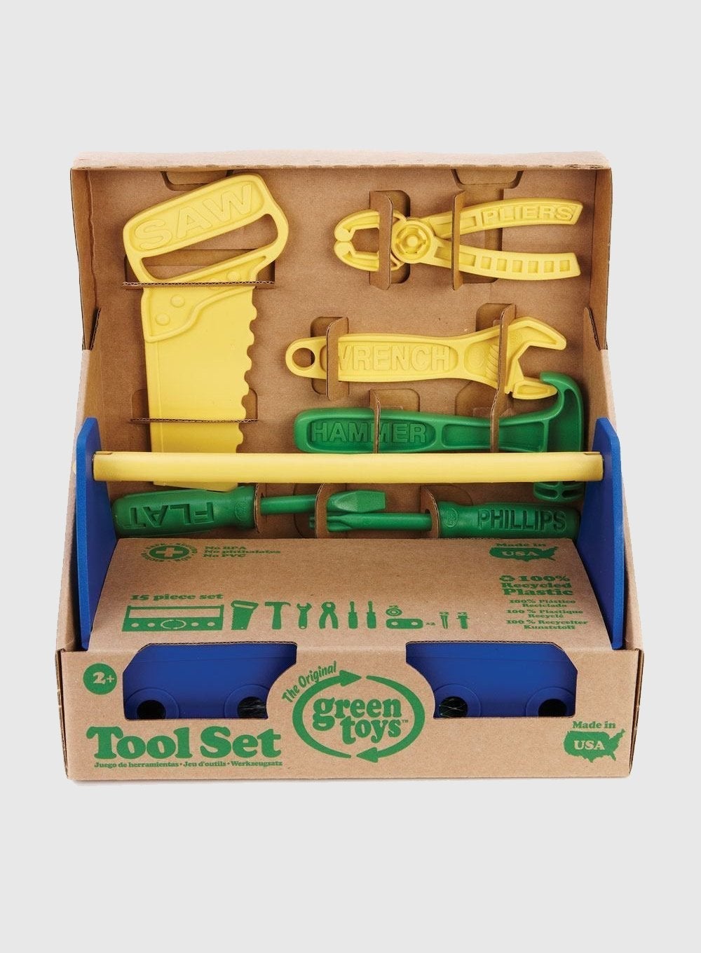 Green toys cheap tool set