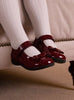 Hampton Classics Party Shoes Hampton Classics Elsa Shoes in Burgundy Patent