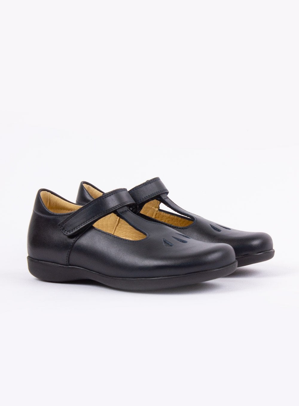 Hampton Classics Evie School Shoes in Navy | Trotters Childrenswear