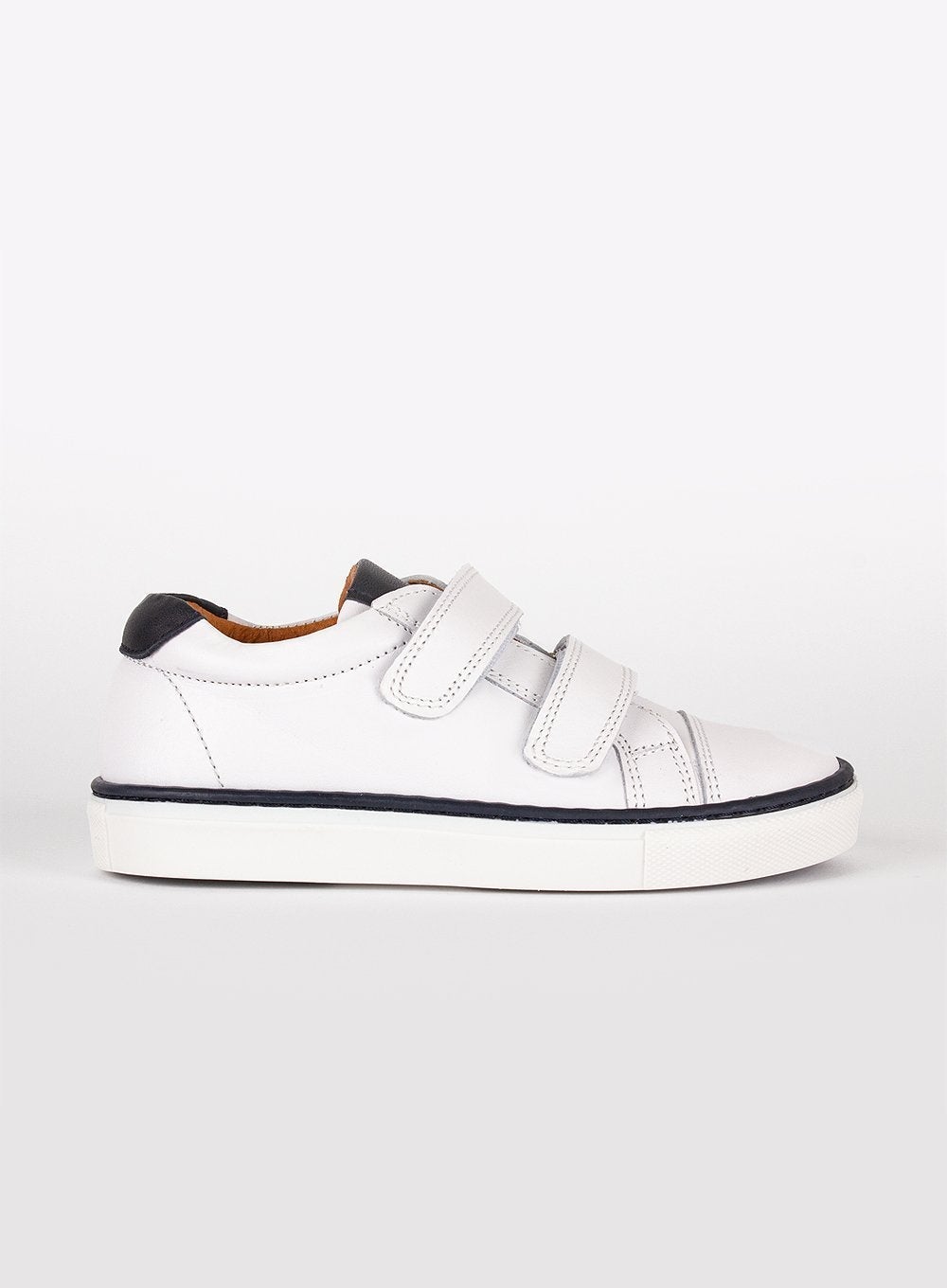 Hampton Classics Charlie Trainers in White | Trotters