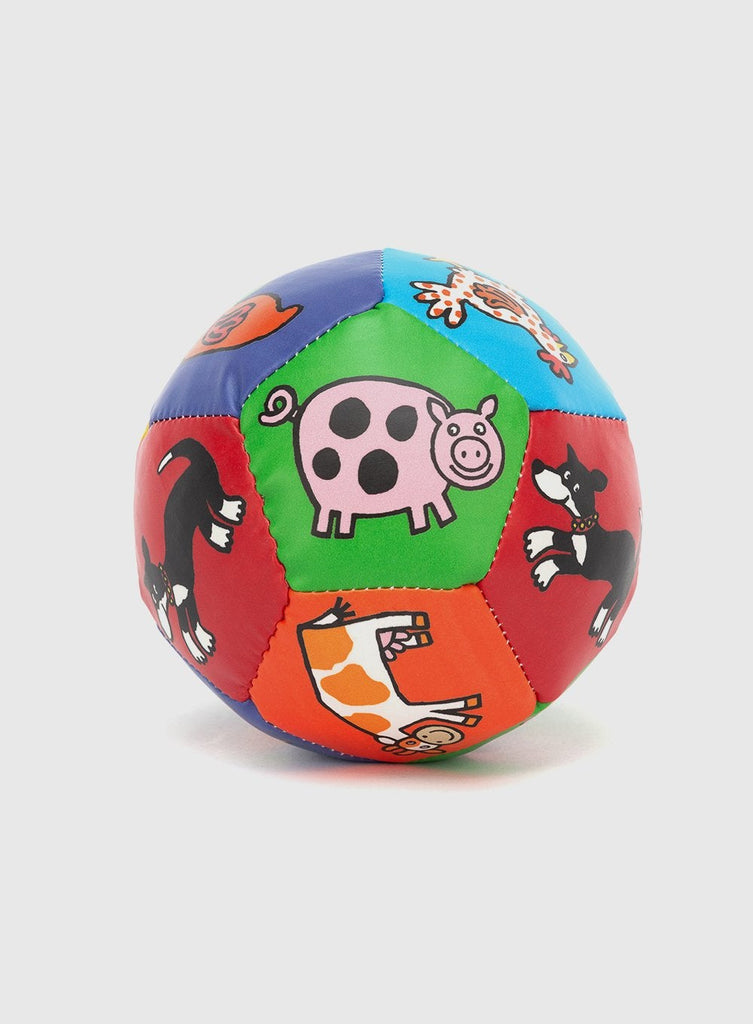 Jellycat Toy Jellycat Farm Tails Boing Ball - Trotters Childrenswear