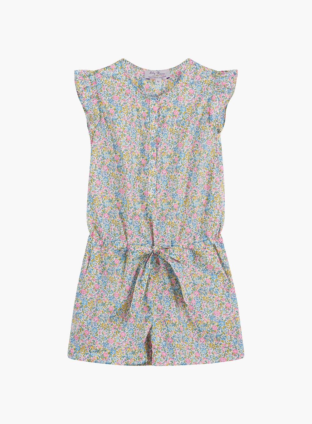 Frill sales sleeve playsuit