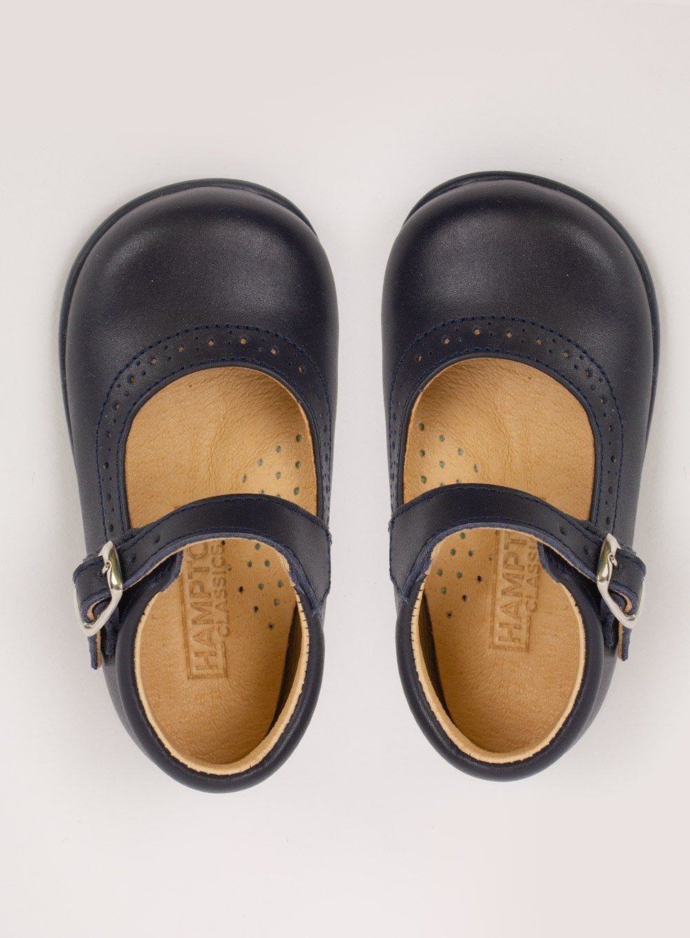 My First Hampton Classics Jemima First Walkers In Navy | Trotters ...