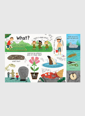 Usborne Book Usborne's Lift-the-Flap Questions and Answers About Nature