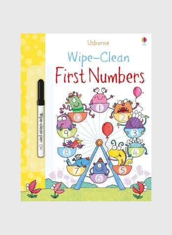 Usborne Book Wipe-Clean First Sums Book - Trotters Childrenswear